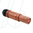 Розетка кабельна SPX, 480А, L1, 120 мм², ввід М40 Ø19–28мм, коричнева | POWER SYNTAX