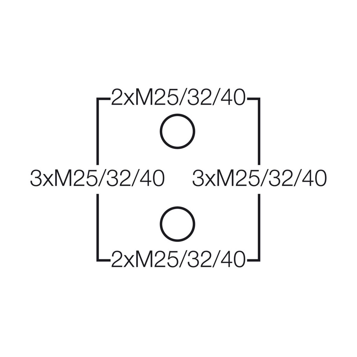 Розподільна коробка DK 1610 GZ з клемою Cu 3~ 2.5-10 мм2 IP55/66 210x155x92 сіра RAL 7035