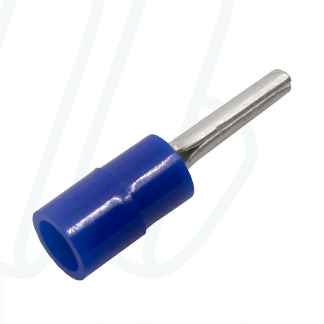 KA2519SR Штирьовий ізольований наконечник 1,5-2,5 мм² / синій