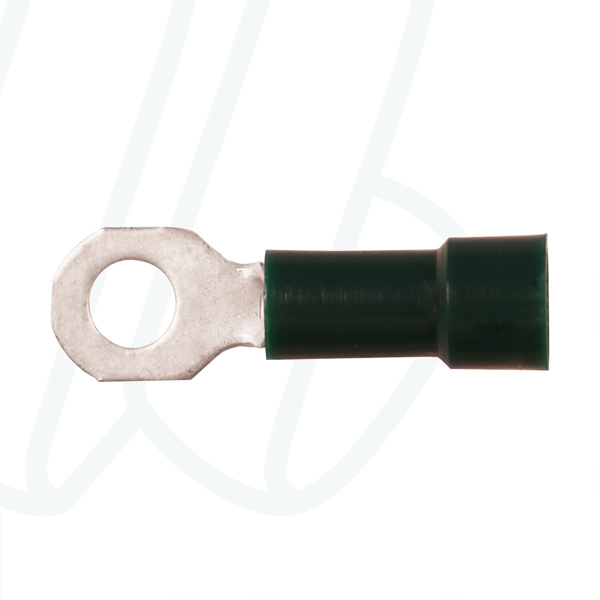 A0853R Кільцевий ізольований накінечник 0,25-0,75 мм² / ø 5 / зелений