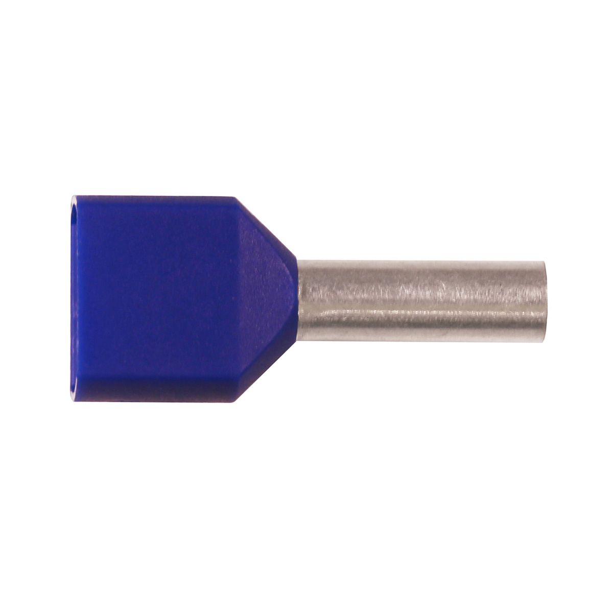 KA2,5-10ETW2 Ізольований гільзовий накінечник TWIN 2,5 мм² / L1=18 мм / синій / упак. 250 шт