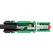 Розетка кабельна SPX, 480А, E, 95 мм², ввід М40 Ø19–28мм, зелена | POWER SYNTAX, 480 A