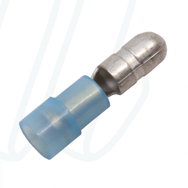 KA2505HA Кулеподіний ізольований конектор (штекер) 1,5-2,5 мм² / синій