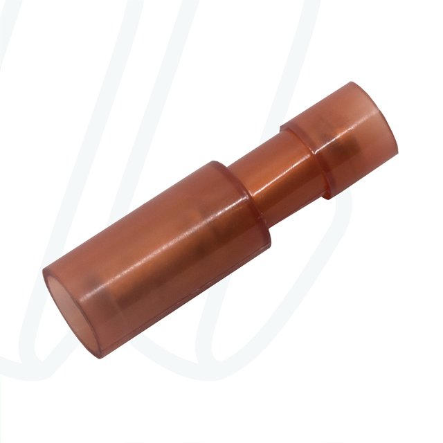 KA1504HO Кулеподіний ізольований конектор (гніздо) 0,5-1,5 мм² / червоний