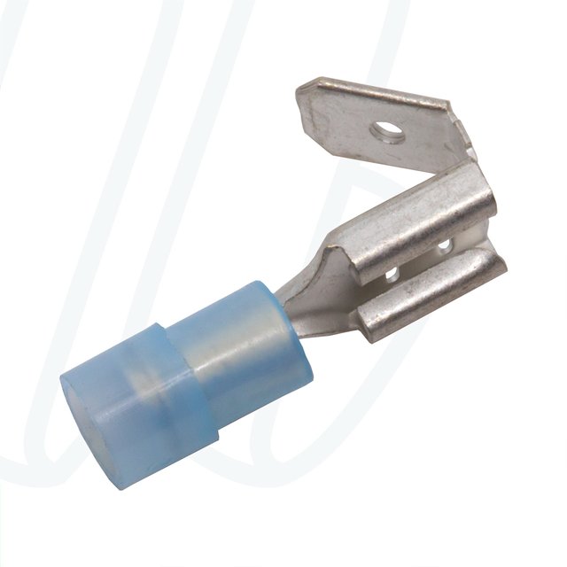 KA2507FLSH Плаский ізольований конектор-відгалуджувач 6,3x0,8 / 1,5-2,5 мм² / синій