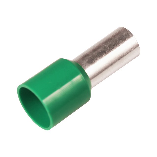 KA16-18ETW Ізольований гільзовий накінечник 16 мм² / L1=18 мм / зелений / упак. 500 шт