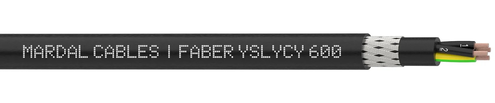 контрольний екранований кабель Faber Kabel YSLYCY-JZ 600 Mardal Cables